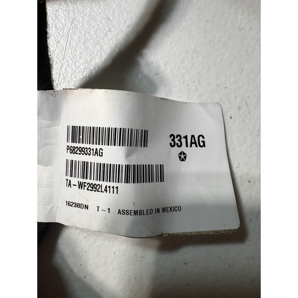 Mopar P68299331AG Automotive Wiring Harness Assembly Black OEM 331AG